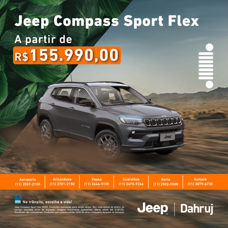 Jeep CNPJ 2023 Jeep Dahruj Aeroporto