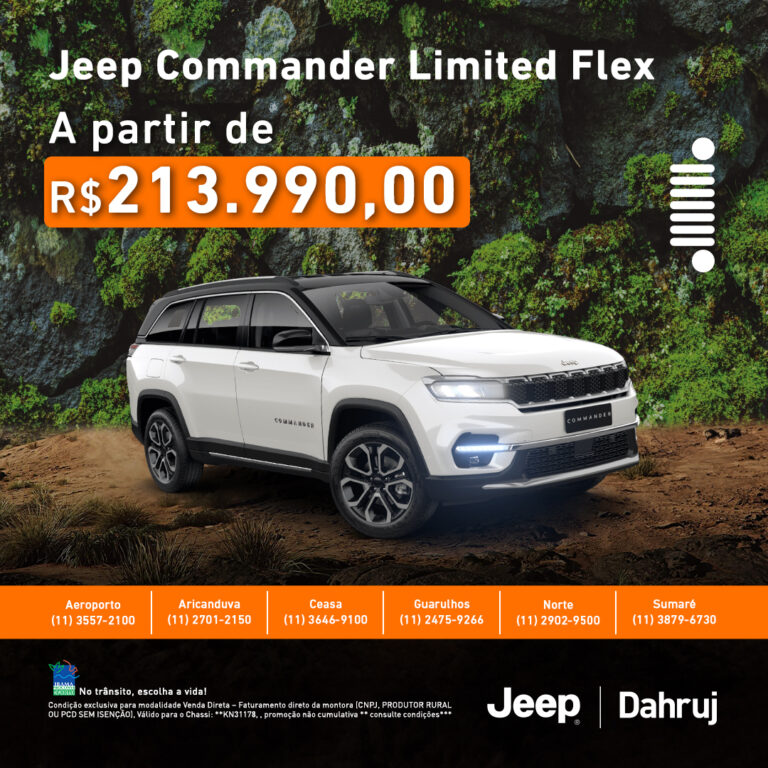 Jeep CNPJ 2023 Jeep Dahruj Aeroporto